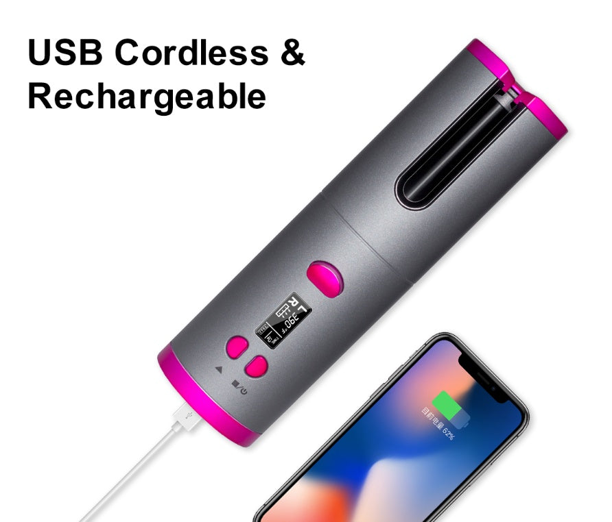 Wireless Multifunctional Charging Curler