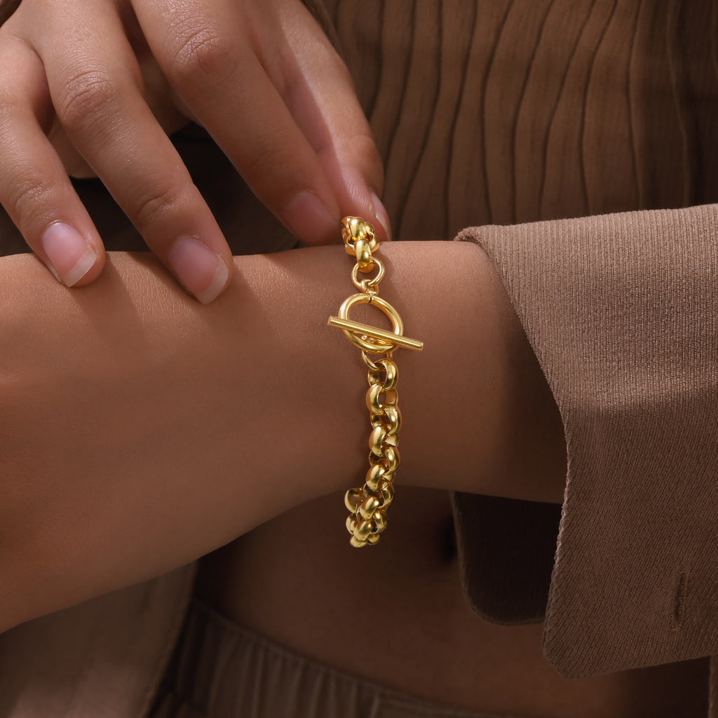 Stainless Steel Pearl Bracelet/Necklace