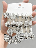 Style Luxury Geometric Hoop & Stud Earrings