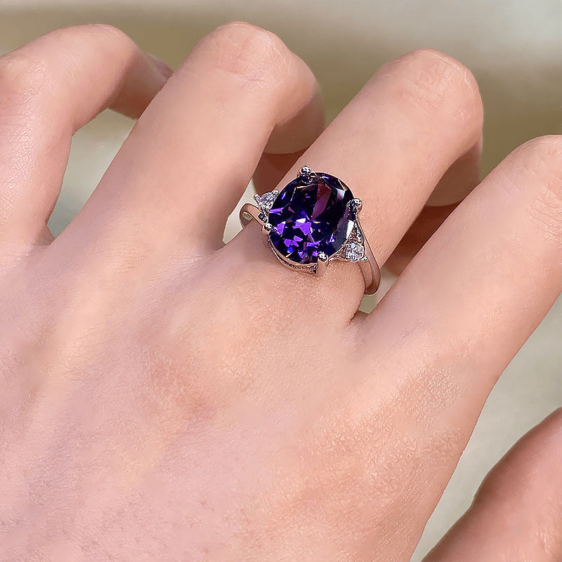 Carat Zirconia Ring