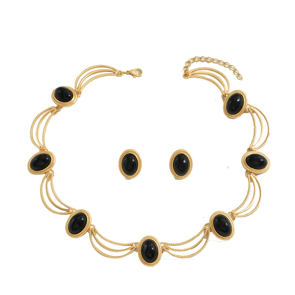 Earrings And Necklace Set
