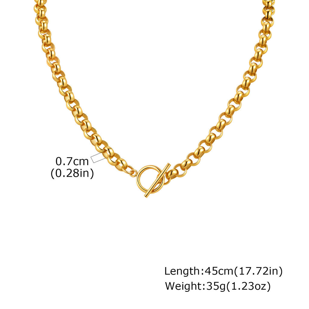 Stainless Steel Pearl Bracelet/Necklace