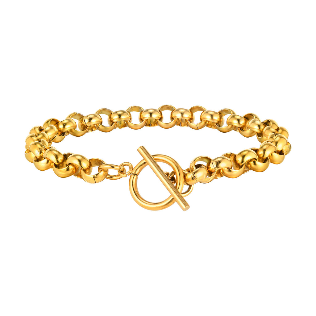 Stainless Steel Pearl Bracelet/Necklace