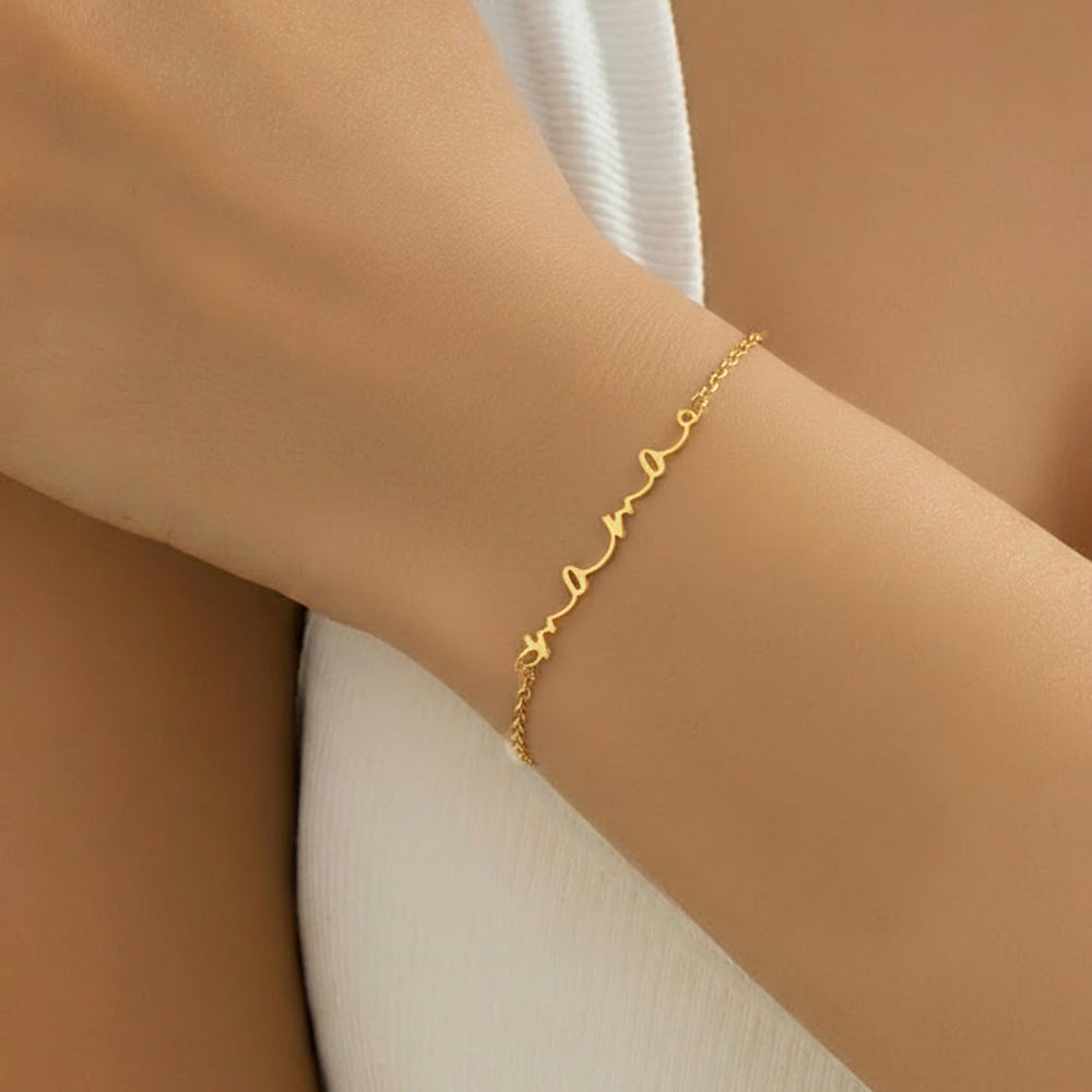Letter Bracelet