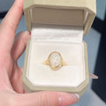 White Onyx Ring