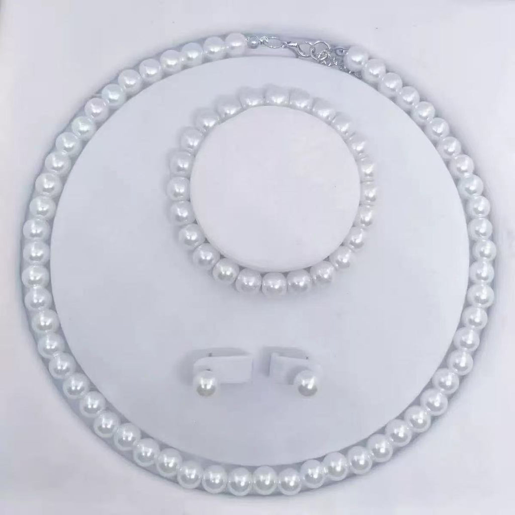 Luxury Necklace Bracelet And Earrings Set