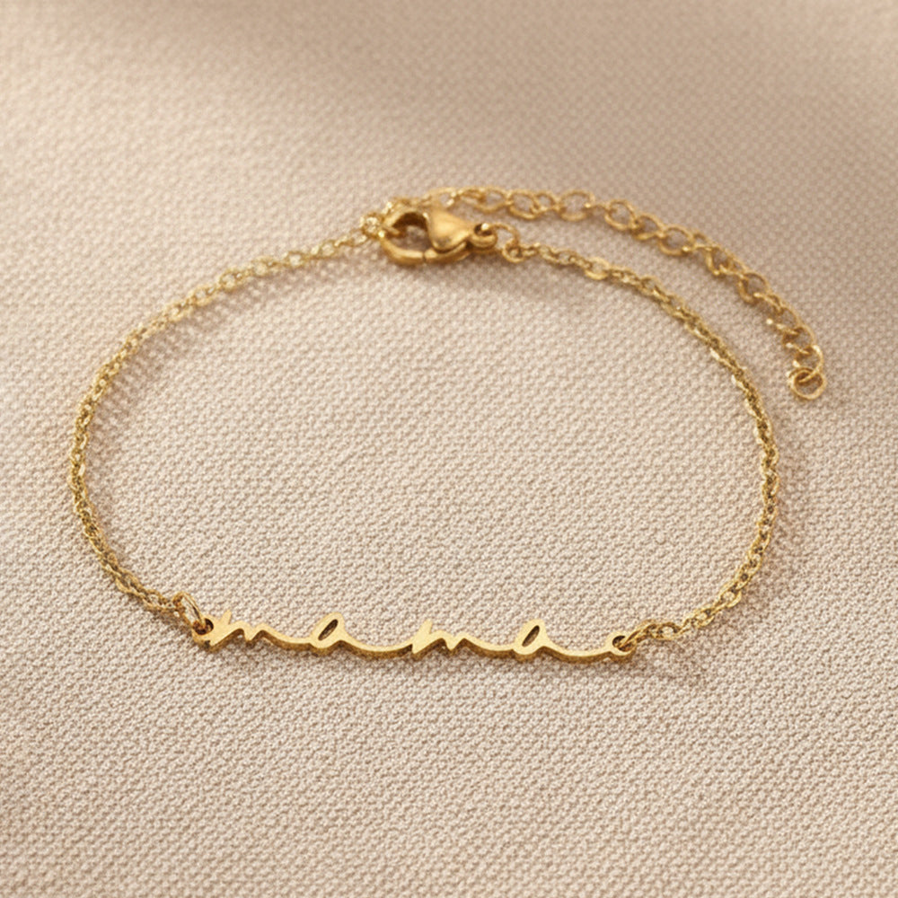 Letter Bracelet